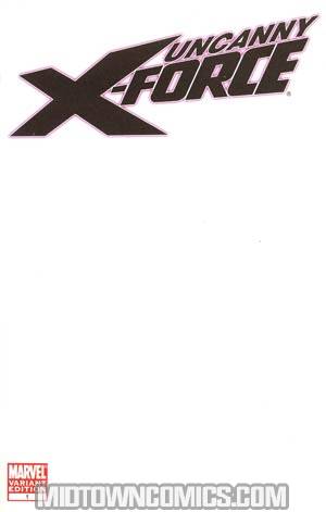Uncanny X-Force #1 Cover C Variant Blank Cover