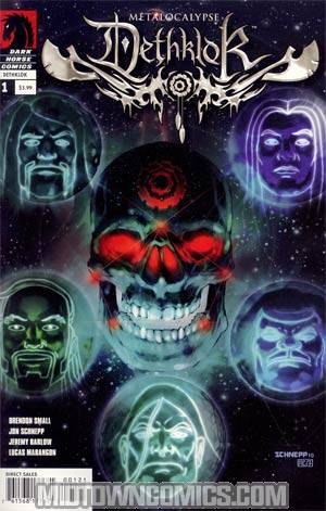 Metalocalypse Dethklok #1 Incentive Jon Schnepp Variant Cover