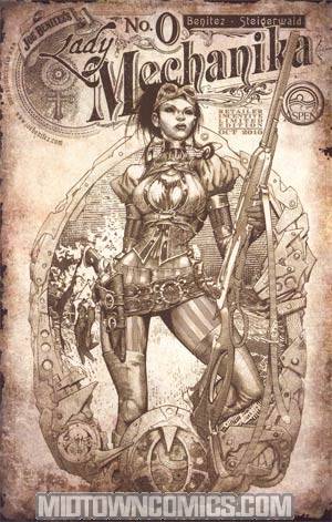 Lady Mechanika #0 Cover C Incentive Joe Benitez Sketch