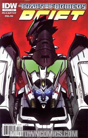 Transformers Drift #3 Regular Alex Milne Cover
