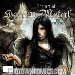 Art Of Heavy Metal 2011 12x12 Inch Wall Calendar
