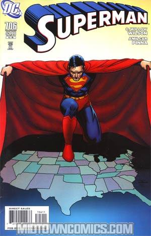 Superman Vol 3 #706 Regular John Cassaday Cover