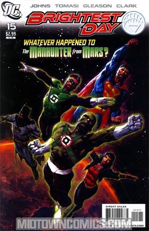 Brightest Day #15 Regular David Finch Cover