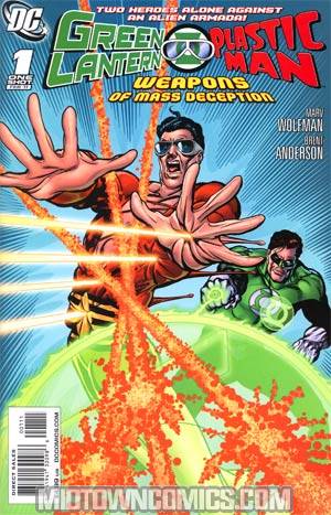 Green Lantern Plastic Man Weapons Of Mass Deception #1