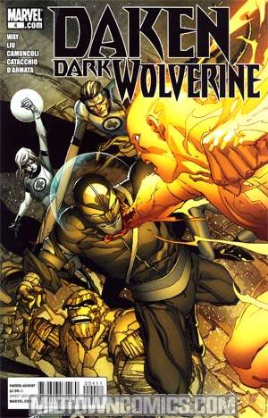 Daken Dark Wolverine #4 Cover A Regular Giuseppe Camuncoli Cover (Wolverine Goes To Hell Tie-In)