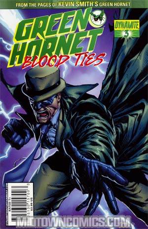 Green Hornet Blood Ties #3 Cover A Regular Johnny Desjardins Cover