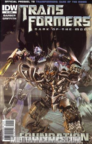 Transformers 3 Movie Prequel Foundation #1 Regular Brian Rood Cover