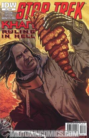 Star Trek Khan Ruling In Hell #3 Regular Michael Stribling Cover