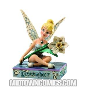 Disney Traditions Tinker Bell Through The Months December Figurine