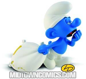 Smurfs Lazy Smurf Statue