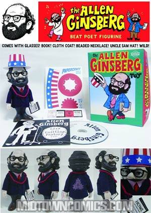 Allen Ginsberg Vinyl Figure & CD Set