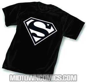 Superman Dark Symbol T-Shirt Large