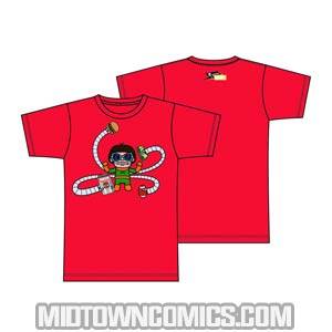 tokidoki x Marvel Dr Octopus Red T-Shirt Large