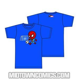 tokidoki x Marvel Goal Blue T-Shirt Large