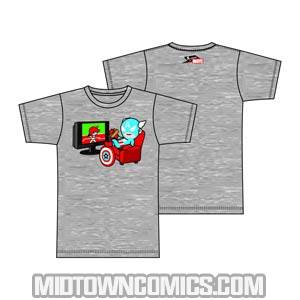 tokidoki x Marvel American Pastime Gray T-Shirt Large