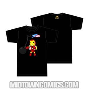 tokidoki x Marvel Iron Boxer Black T-Shirt Large