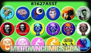 Zombie Button 144-Piece Button Assortment Case