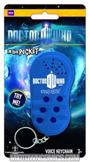 Doctor Who Talking In Your Pocket Keychain Version 2