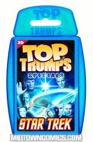 Top Trumps Star Trek Classic 3-D Card Game