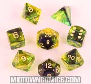 Firefly 7-Piece Dice Set - Blue