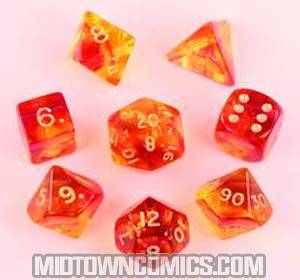 Firefly 7-Piece Dice Set - Purple
