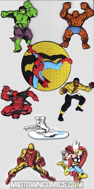 Marvel Mega Mega Magnets 20-Piece Assortment Case
