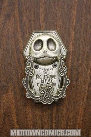 Nightmare Before Christmas 2010 Door Knocker - Pewter Jack Bite