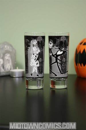 Nightmare Before Christmas 2010 Toothpick Holders - Sally And Jack On Bended Knee