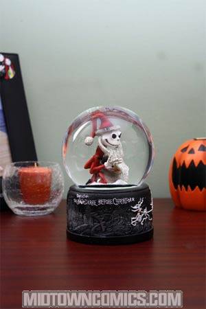 Nightmare Before Christmas 2010 Waterball - Santa Jack