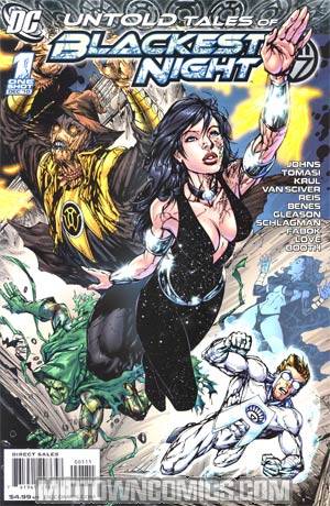 Untold Tales Of Blackest Night #1 Regular Tyler Kirkham Cover