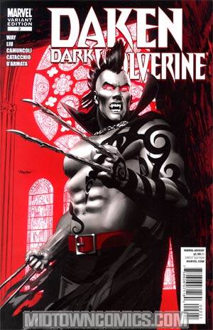 Daken Dark Wolverine #2 Cover B Incentive Mike Mayhew Vampire Variant Cover (Wolverine Goes To Hell Tie-In)