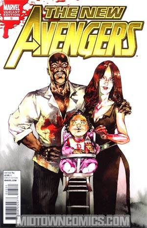 New Avengers Vol 2 #5 Incentive Stefanie Perger Vampire Variant Cover