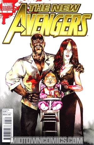 New Avengers Vol 2 #5 Cover B Incentive Stefanie Perger Vampire Variant Cover