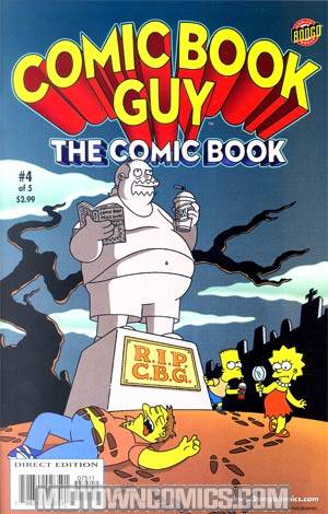 Comic Book Guy The Comic Book The Collectors Edition #4