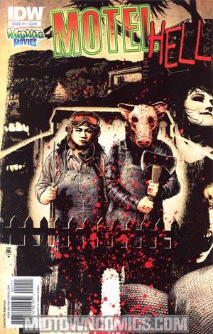 Midnite Movies Motel Hell #1 Regular Tim Bradstreet Cover