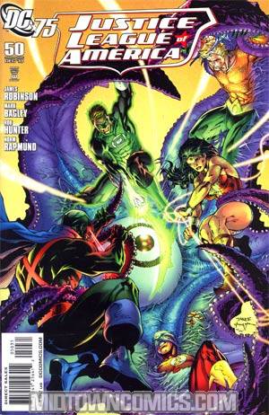 Justice League Of America Vol 2 #50 Incentive DC 75th Anniversary By Jim Lee Variant Cover (Brightest Day Tie-In)