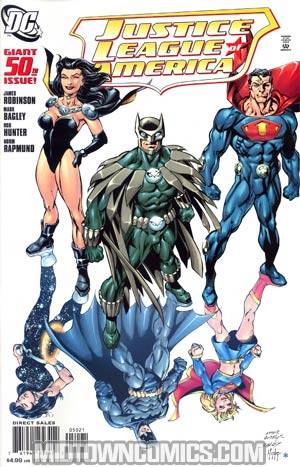 Justice League Of America Vol 2 #50 Incentive Mark Bagley Variant Cover (Brightest Day Tie-In)