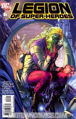 Legion Of Super-Heroes Vol 6 #6 Incentive Jim Lee Variant Cover