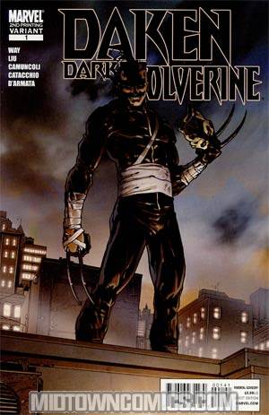 Daken Dark Wolverine #1 Cover D 2nd Ptg Giuseppe Camuncoli Variant Cover (Wolverine Goes To Hell Tie-In)