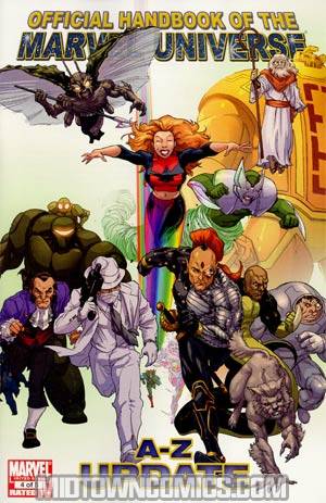 Official Handbook Of The Marvel Universe A To Z Update #4