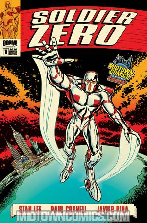 Stan Lees Soldier Zero #1  Midtown Exclusive Paul Rivoche Homage Variant Cover