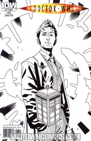 Doctor Who Vol 3 #16 Cover B Incentive Matthew Dow Smith Sketch Variant Cover