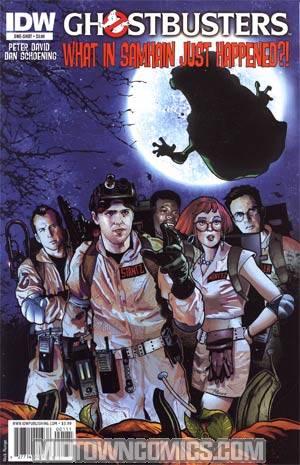 Ghostbusters Holiday Special What In Samhain Just Happened Regular Nick Runge Cover