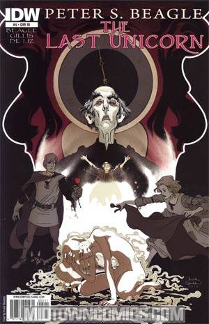 Last Unicorn #5 Incentive Frank Stockton Variant Cover