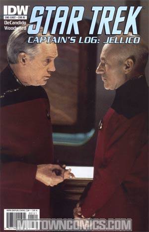 Star Trek Captains Log Jellico #1 Incentive Photo Variant Cover