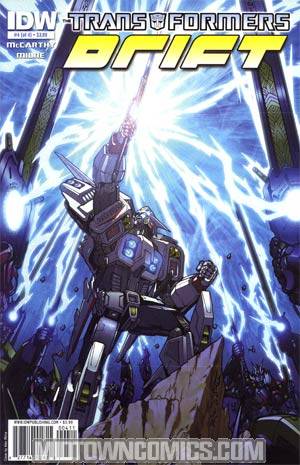 Transformers Drift #4 Regular Alex Milne Cover