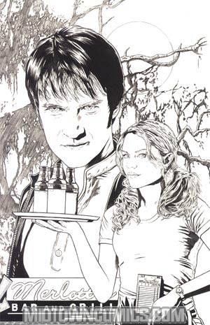 True Blood #4 Cover C Incentive Joe Corroney Virgin Sketch Cover