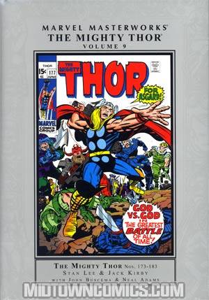 Marvel Masterworks Mighty Thor Vol 9 HC Regular Dust Jacket