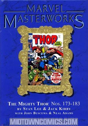Marvel Masterworks Mighty Thor Vol 9 HC Variant Dust Jacket