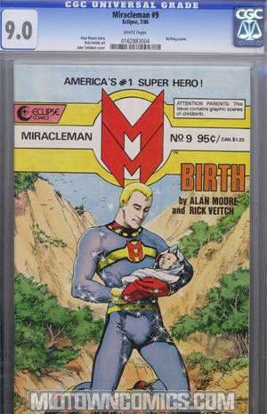 Miracleman #9 CGC 9.0